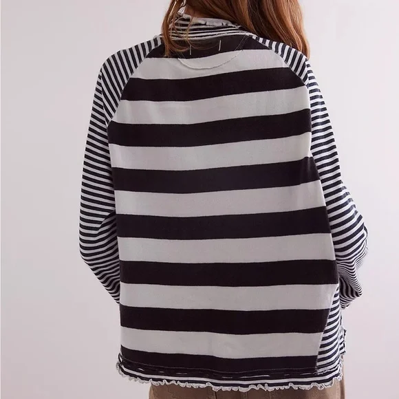We the Free Stripe Mockneck - Picture 7 of 7